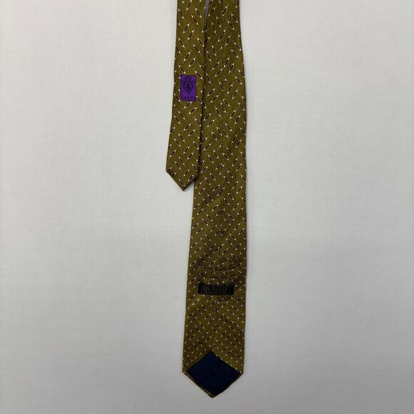 Gucci Men 100% Silk Necktie Tie Made in Italy D045 -18 - Picture 13 of 14